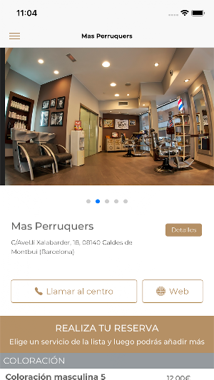 MAS PERRUQUERS Screenshot 0