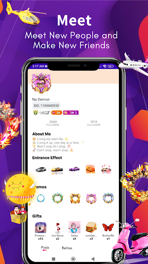 Rageela Live: Connect & Shine Screenshot 0