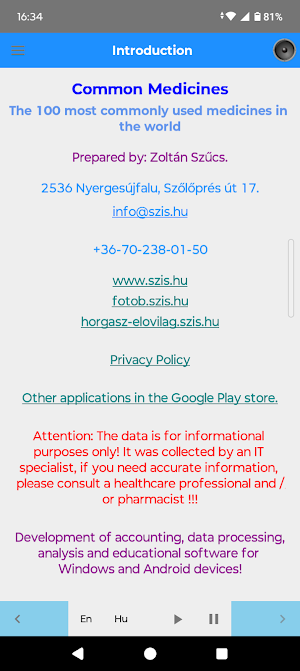 Common Medications Screenshot 3