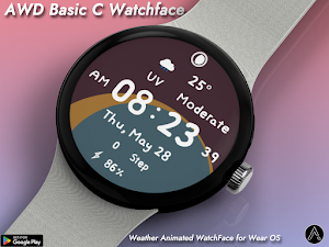 AWD Basic C Watchface Screenshot 3