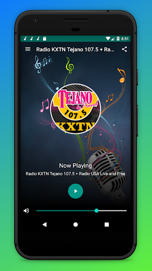 Radio KXTN Tejano 107.5 + Radio USA Live and Free Screenshot 0