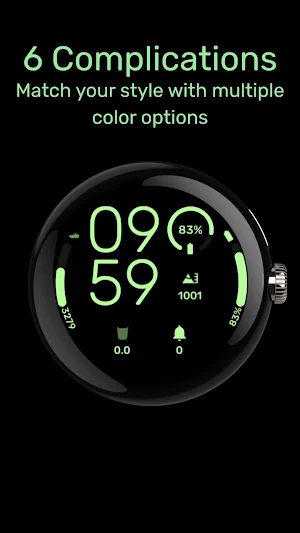 Infocenter -  WearOS Watchface Screenshot 3