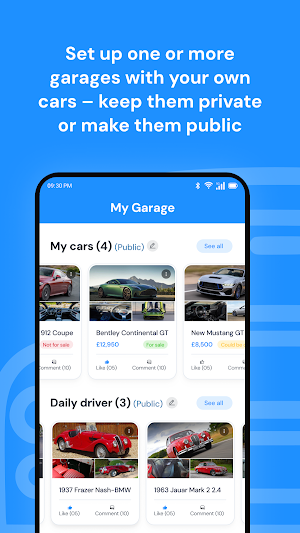 Carshow App Screenshot 1