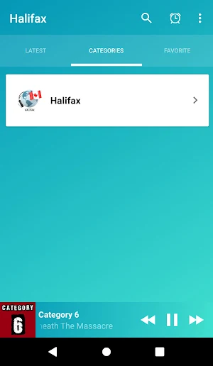 Halifax radios online Screenshot 1