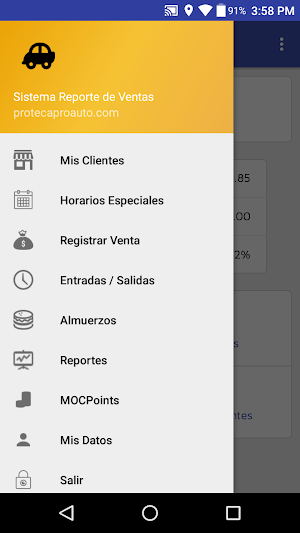 ProtecaApp Control de Ventas y Screenshot 1