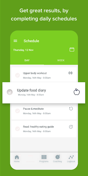Fitness Routine Logo Screenshot 2