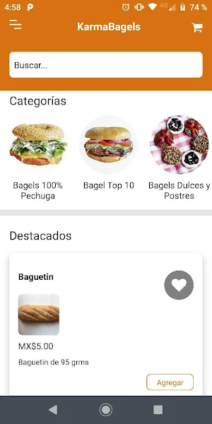 KarmaBagels Screenshot 2