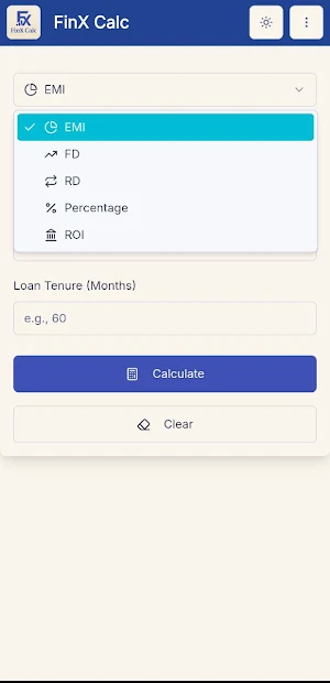 FinX Calc Screenshot 1