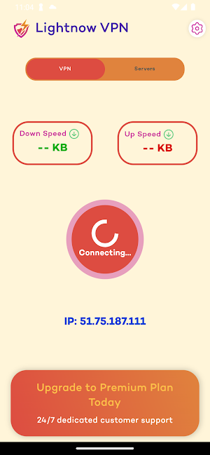 LightNow VPN: Flash Shield Screenshot 3