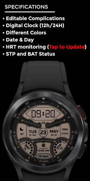Night Fury - watch face Screenshot 3