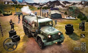 US Army Cargo Truck Transport Military Bus Driver Screenshot 2