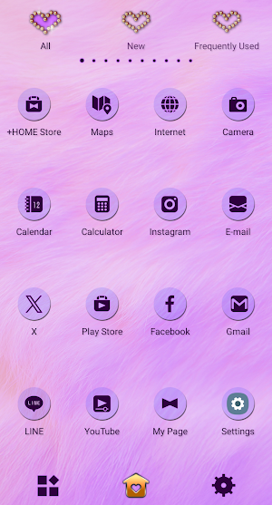 Fantasy Fur Theme +HOME Screenshot 2