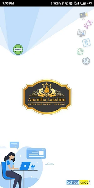 Ananthalakshmi International School - Parent App Screenshot 1