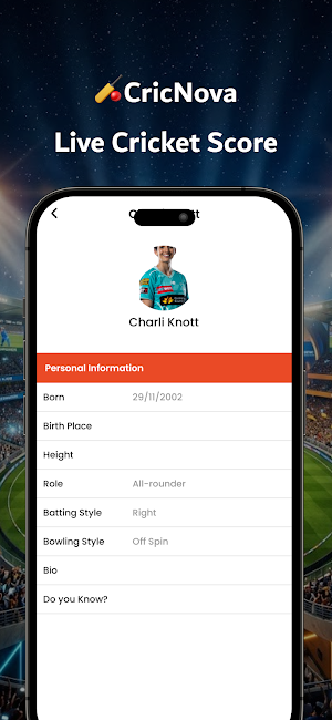 CricNova – Live Cricket Score Screenshot 3