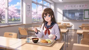 High School Game 3D Anime Girl Screenshot 3