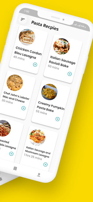 All Pasta Recipes Screenshot 1