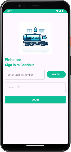 Tanker Driver App Screenshot 0