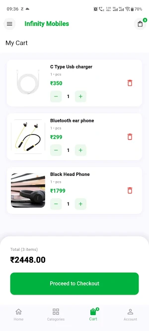Infinity Mobiles Screenshot 1