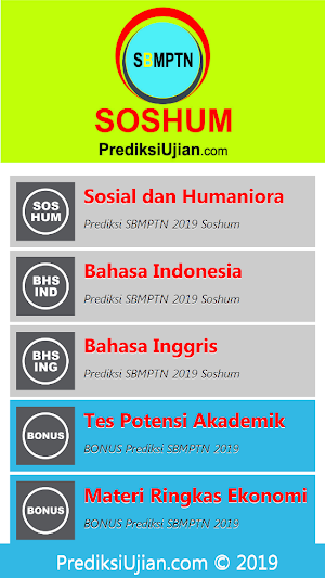 Prediksi SBMPTN Soshum 2019 Screenshot 0