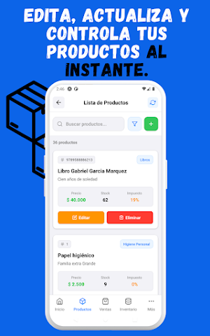 InvenTi - Gestion de venta POS Screenshot 1