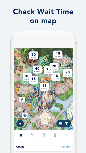 Tokyo Disney Resort App Screenshot 0