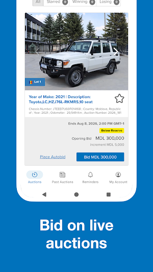 UNGDS Online Sales Screenshot 1