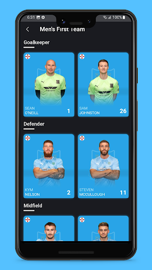 Ballymena United Football Club Screenshot 3