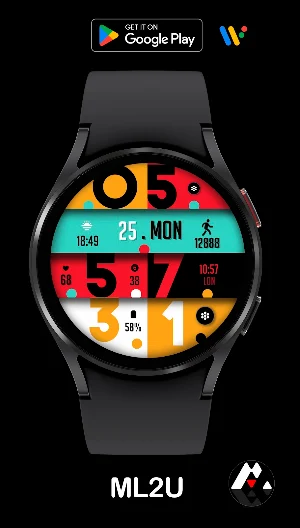ML2U 145 Watch Face Screenshot 3