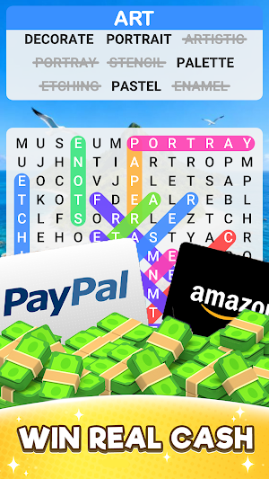 Make Money: Word Search Screenshot 1