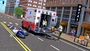 Ambulance Games Rescue Sims 3D Screenshot 1