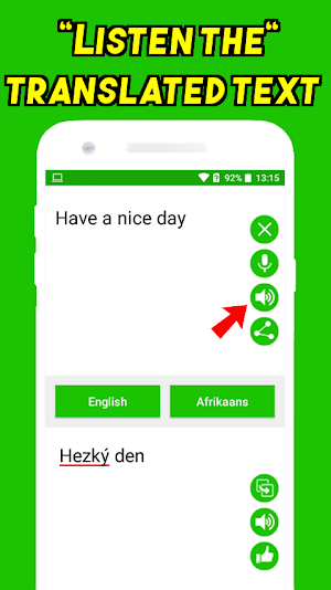 Czech-English Translator Screenshot 1