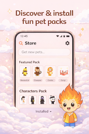 Shimeji Friend – Cute Pets Screenshot 2