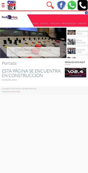 Radio San Simón Screenshot 2