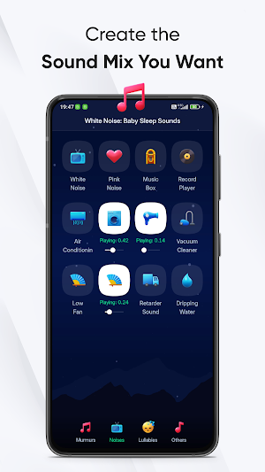 White Noise: Baby Sleep Sounds Screenshot 1
