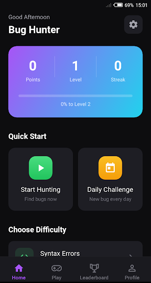 BugHunt: Code Debugging Screenshot 0