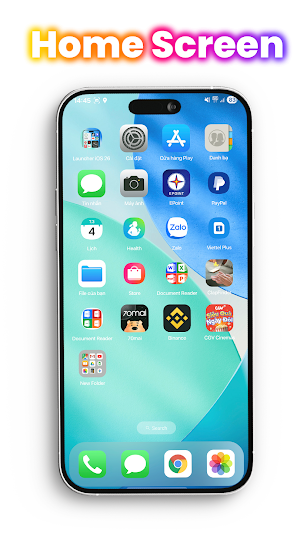 Launcher iOS 26 - Widget Theme Screenshot 0