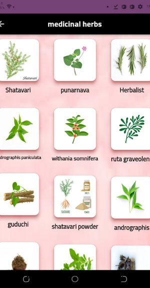 medicinal herbs Screenshot 1