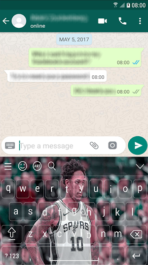 Demar Derozan Keyboard NBA The Screenshot 3