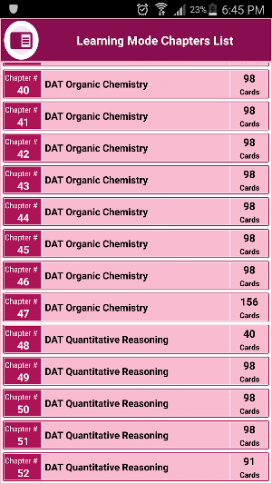 Dental Admissions Test (DAT) A Screenshot 3