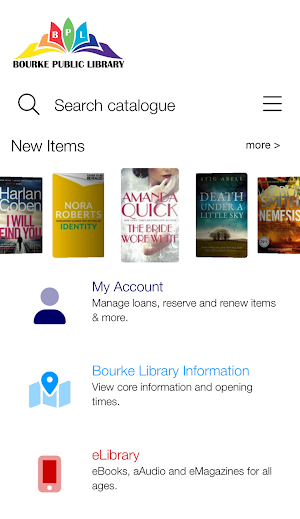 Bourke Public Library Screenshot 0