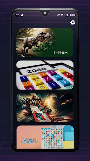 Game Hub - Dino Runner Screenshot 0