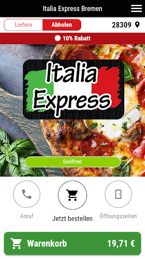 Italia Express Bremen Screenshot 0