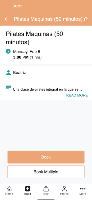 De Novo Pilates Screenshot 2