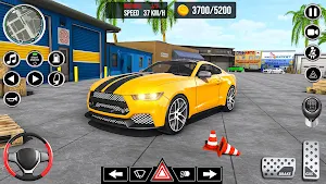 Real Car Games Driving School Screenshot 1