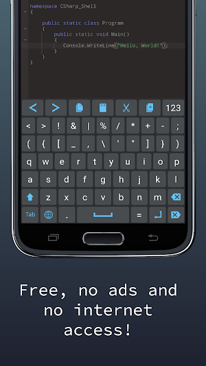 Programmers keyboard Screenshot 0
