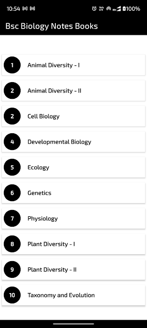 Bsc Biology Notes Screenshot 2