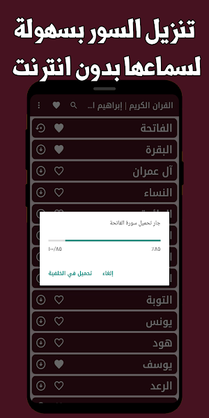 القران ابراهيم الاخضر بدون نت Screenshot 3