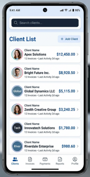 Invoice Maker: Pro Bill & Est Screenshot 2