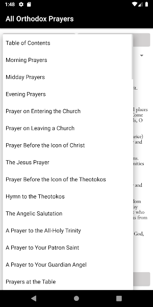 Orthodox Christian Prayers Screenshot 1