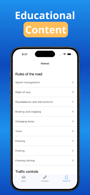 DMV+ 2026 Permit Theory Test Screenshot 2